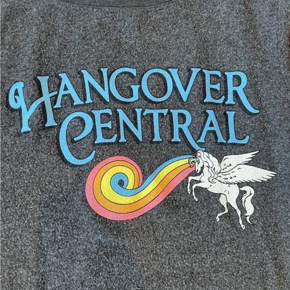 Wildfox Hangover Central Unicorn Sweatshirt Sweater Women’s Sz XS Brunch Fleece - Picture 4 of 10